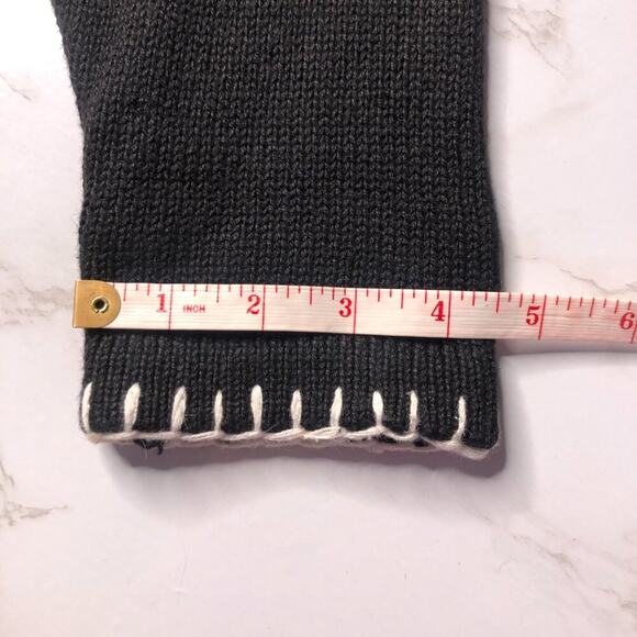 Vintage Knit Hooded Ugly Sweater Christmas Snowman Holiday Size M - Picture 16 of 16